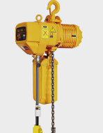 模具廠冠航環(huán)鏈電動葫蘆安裝工字鋼上吊運(yùn)模具